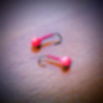 custom tungsten ice fly