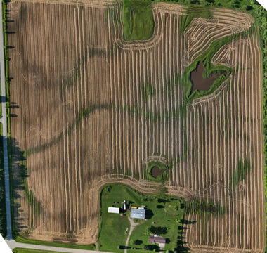 36 Acre Cut Wheat Field
