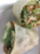 Crispy Chicken Caesar Wrap