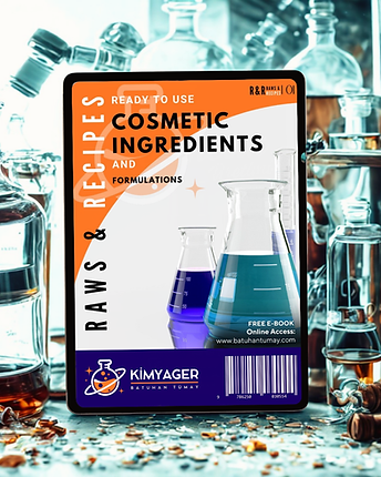 Raws and Recipes - Ready to Use Cosmetic Ingredients and Formulations