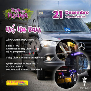 NÚ NA VAN - 3° FESTA NA PISCINA