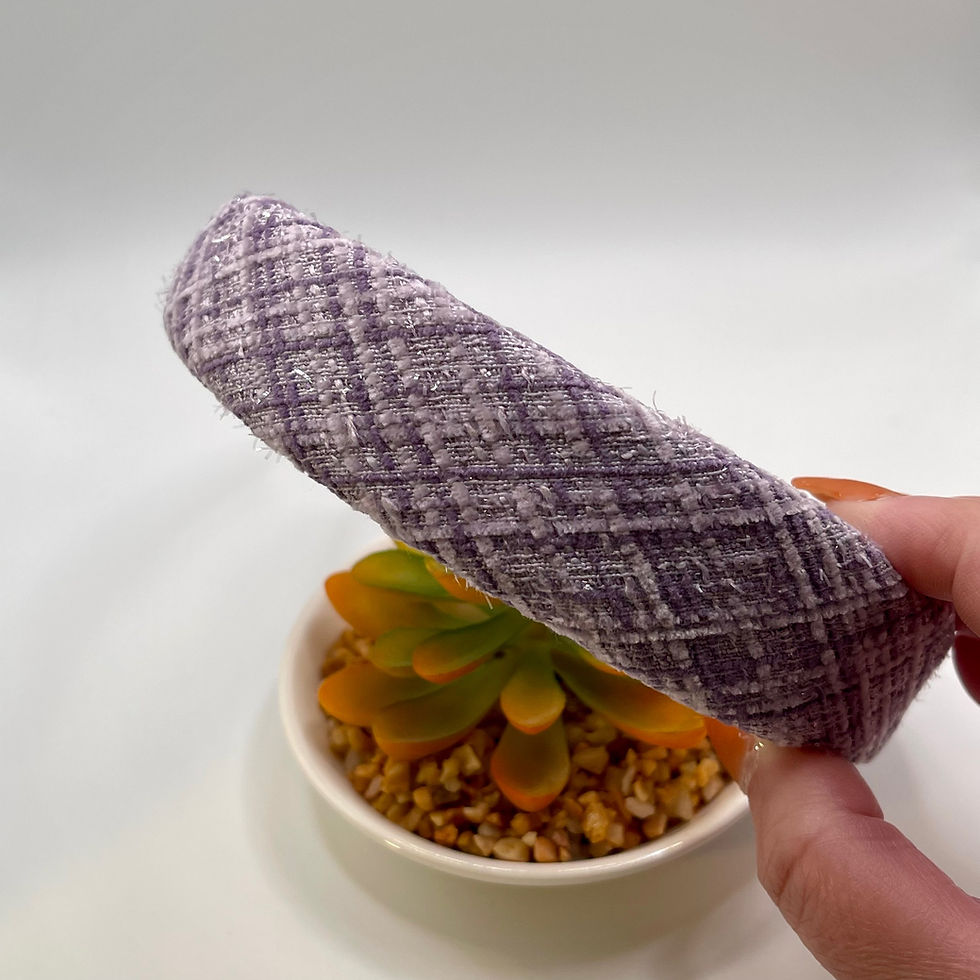 Thumbnail: Plum and Purple Headband 
