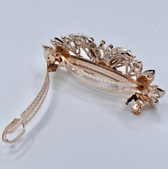 Thumbnail: Purplish Butterfly French Hair Clip