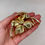 Thumbnail: Classic Gold or Silver Flower Hair Claw Clip