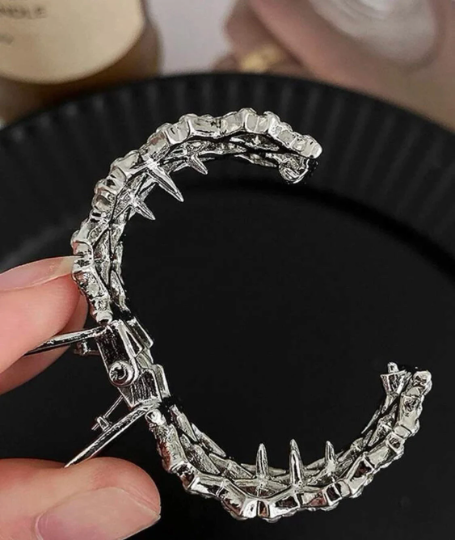 Thumbnail: Rhinestone Ponytail Hair Claw Clip