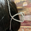 Thumbnail: Crisscross Rope Metal Hair Claw Clip