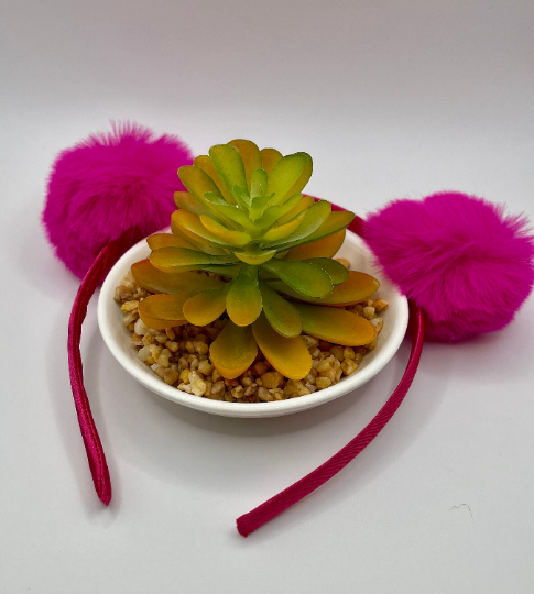 Thumbnail: Toddler’s or Girl’s Pompom Cute Headband