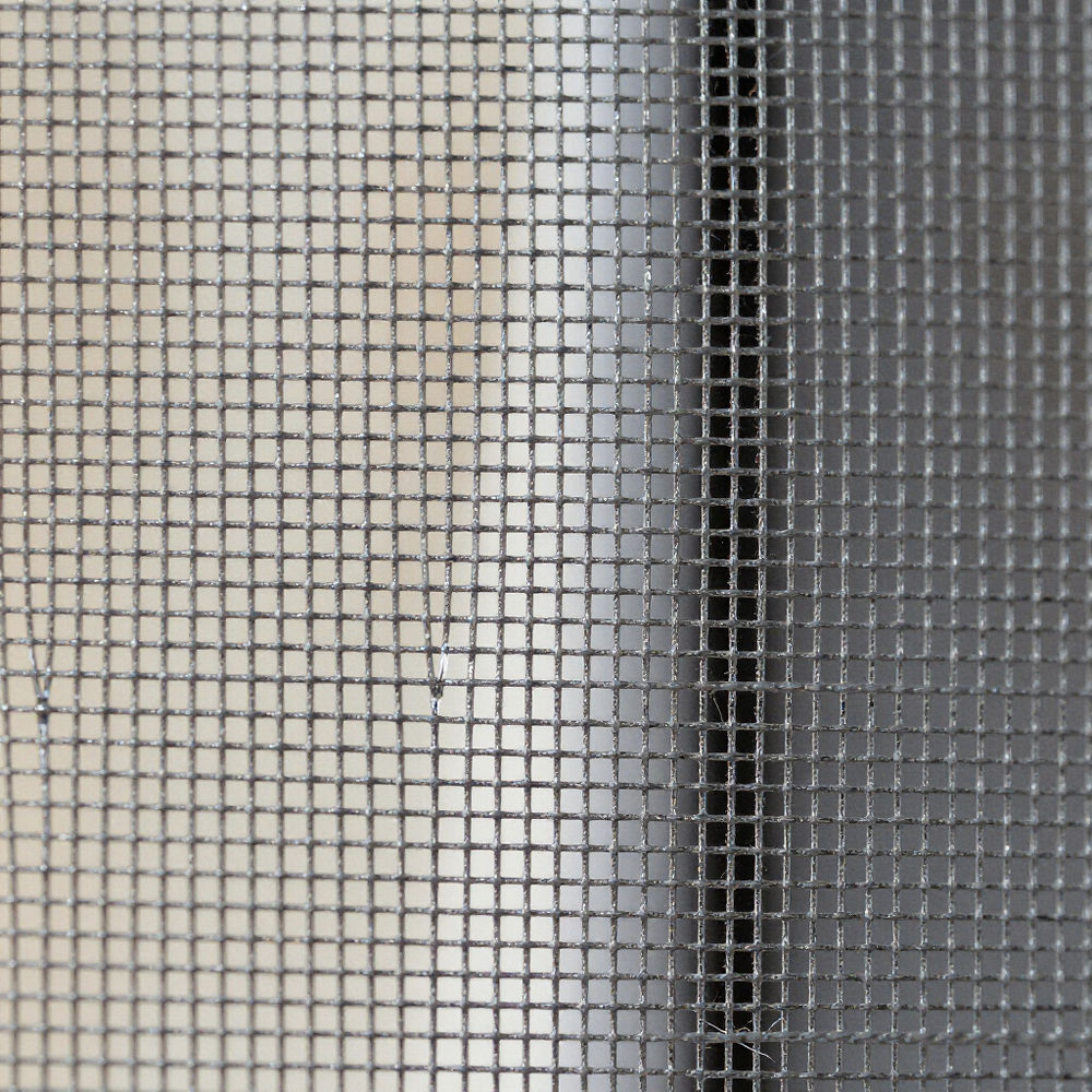 Close up of window screen