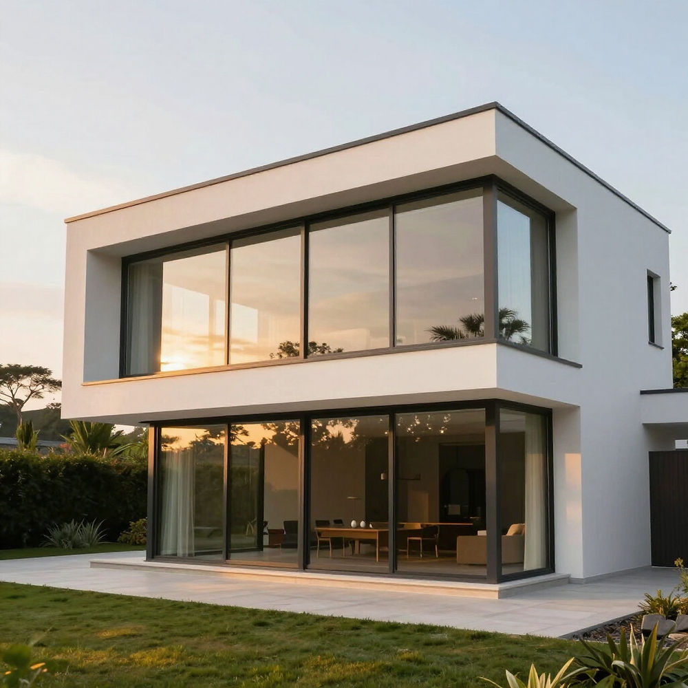 Large home with lots of windows