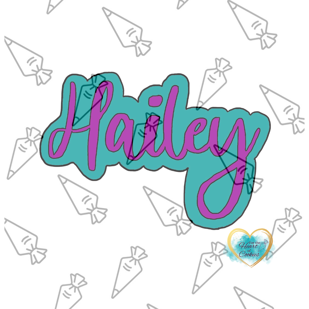 Hailey name cutter 