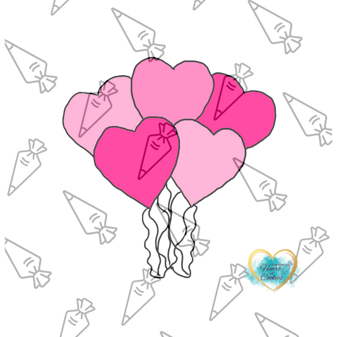 Heart balloons cutter 