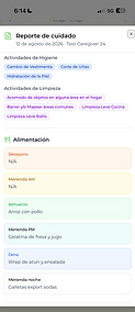 care reports