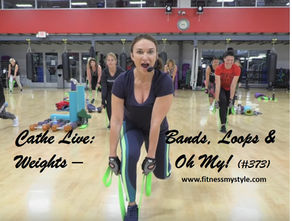 Cathe Live Review: Bands, Loops & Weights - Oh My! (#373)