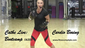 Cathe Live Review: Cardio Boxing Bootcamp (#315)