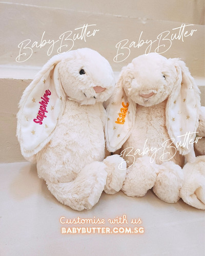 Bashful Twinkle Bunny (Medium, 31cm) - Personalised Jellycat Bunny