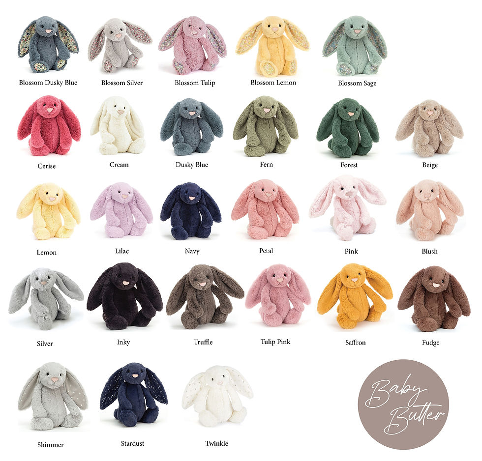 Personalised Jellycats | BabyButter Custom