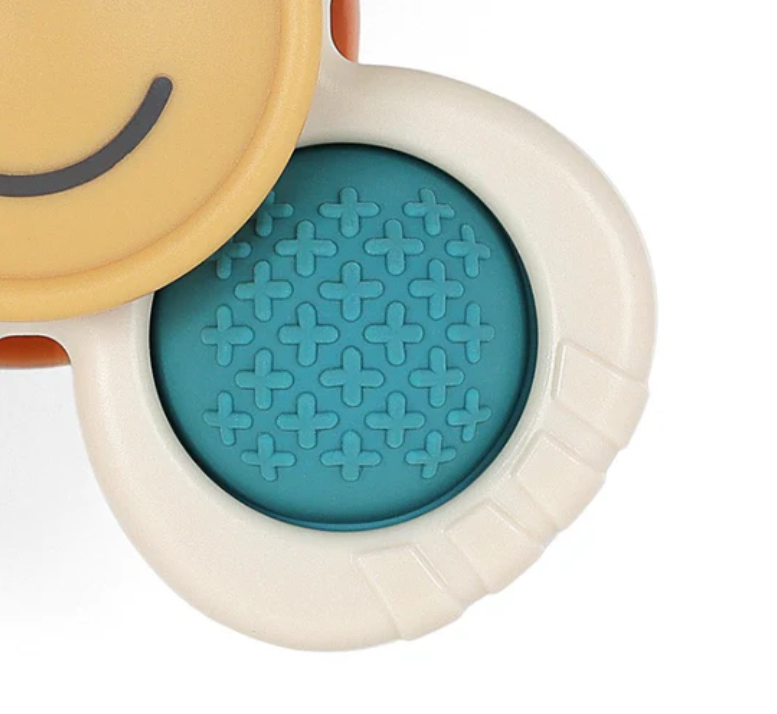 Thumbnail: Smiley - Itzy Pop & Whirl™ Fidget Spinner Travel & Bath Toy