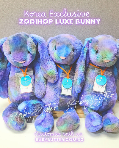 Zodihop Luxe Bunny – Jellycat Korea Seoul Space-Themed Pop-Up