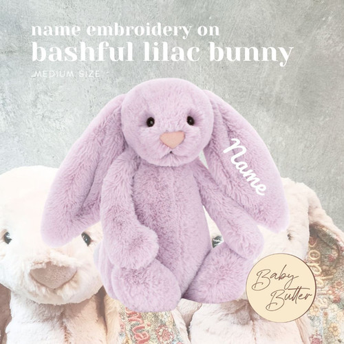  ぬいぐるみ Bashful Lilac Bunny Mサイズ ジェリーキャット Bashful Lilac Bunny Mサイズ｜生活雑貨のma