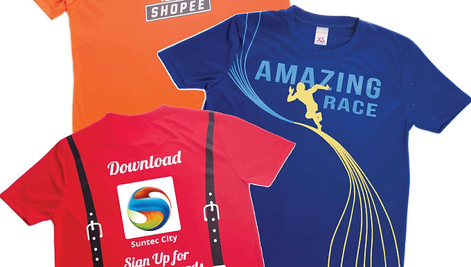 Smooth Interlock Drifit T-shirts (In-house) 150gsm