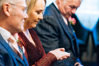 Capturing a Heartwarming Ring Warming Ceremony at Marylebone Old Town Hall – London Wedding Photography