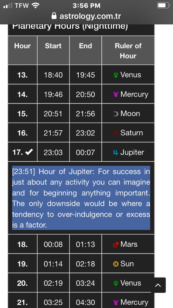 Mars hours The Conjure