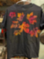 Thumbnail: Fall leaves on black