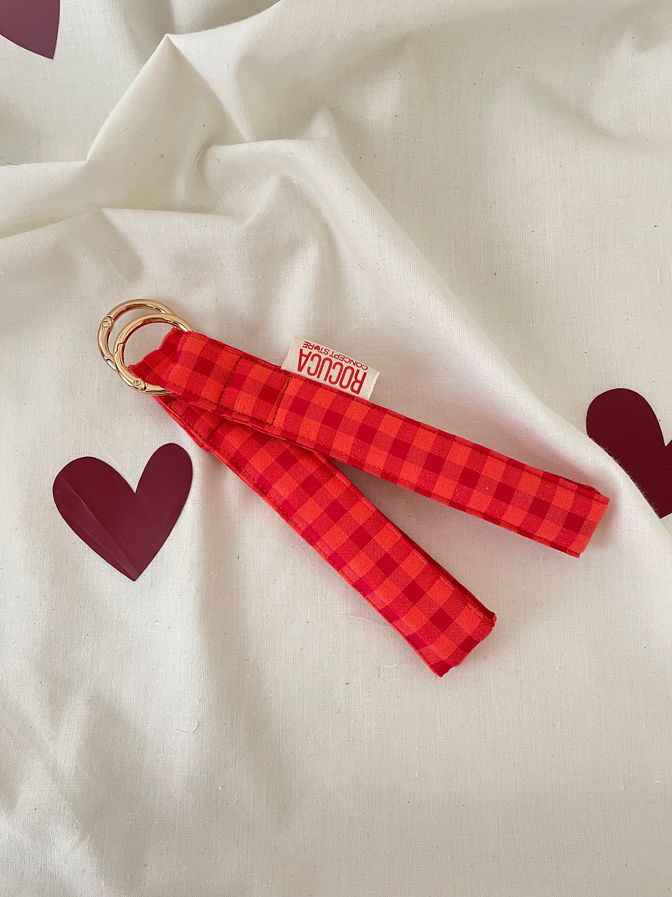 Llavero corto Vichy Azafrán