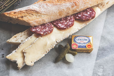 Ost och salami Sandwich