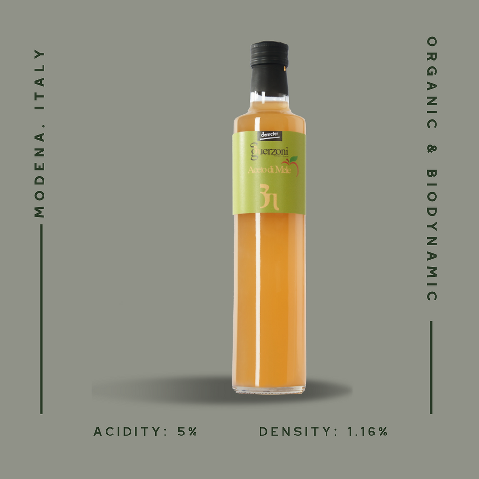 Thumbnail: GUERZONI Unfiltered Apple Cider Vinegar  Organic Biodynamic ITALY   500ml