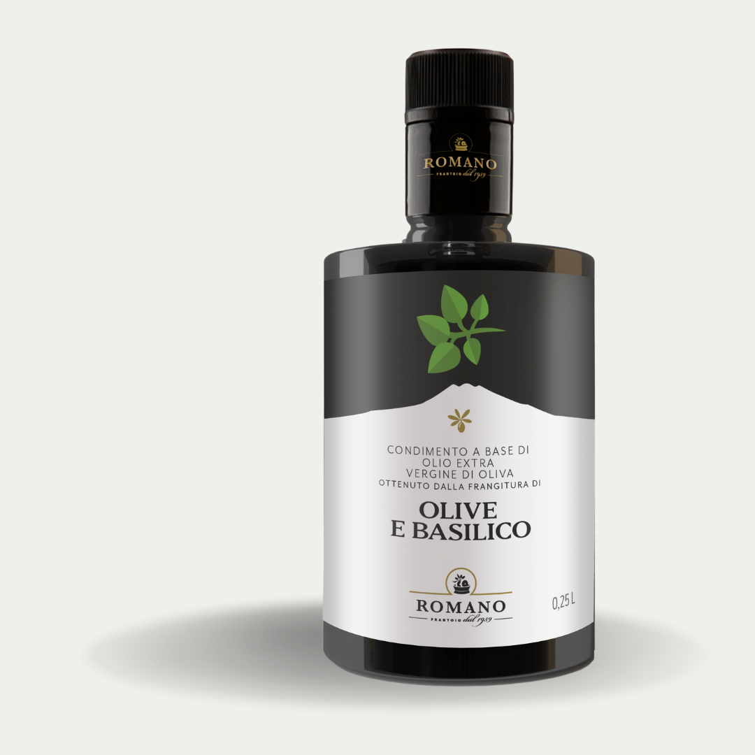 Basil Infused Sicilian Olive Oil ITALY 250ml