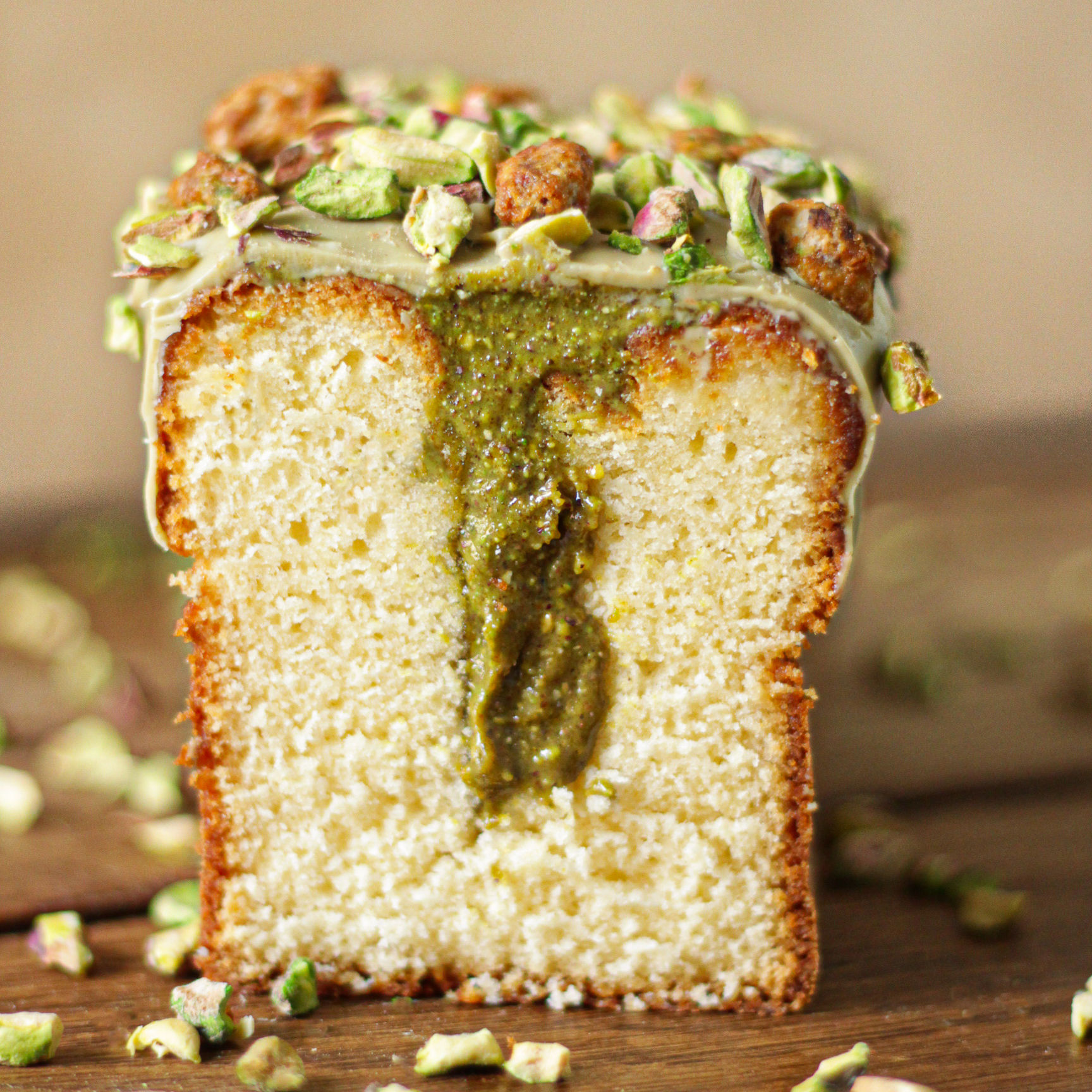 Cake Pistache & Fleur d'Oranger