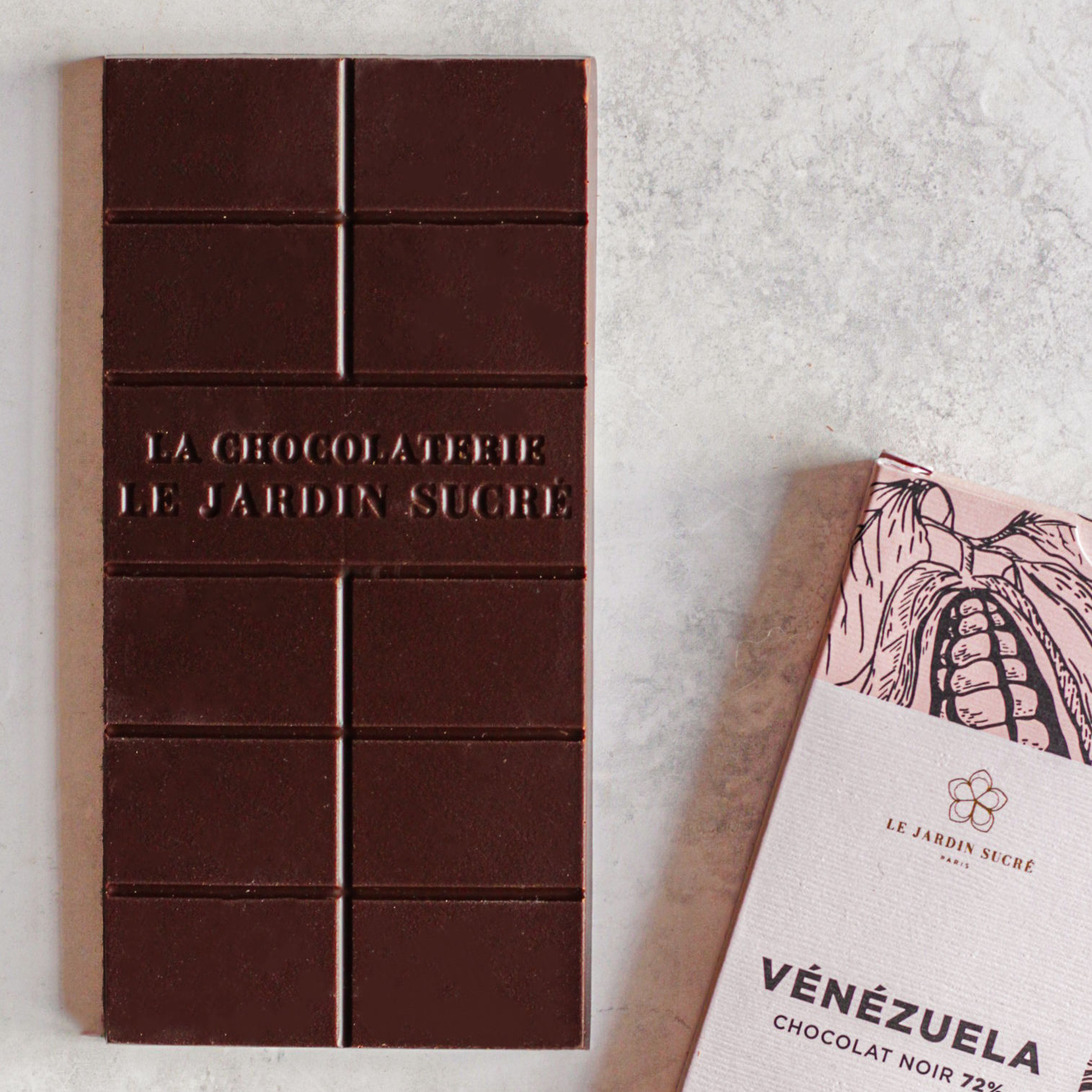 Tablette Chocolat Noir grand cru pure origine Vénézuela