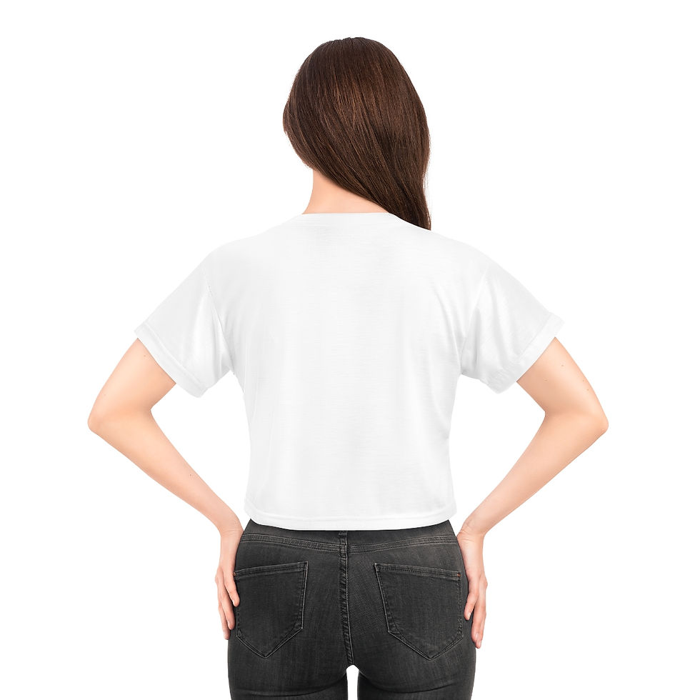 Thumbnail: Mystic Bitch Spiritual Apparel AOP Crop Tee