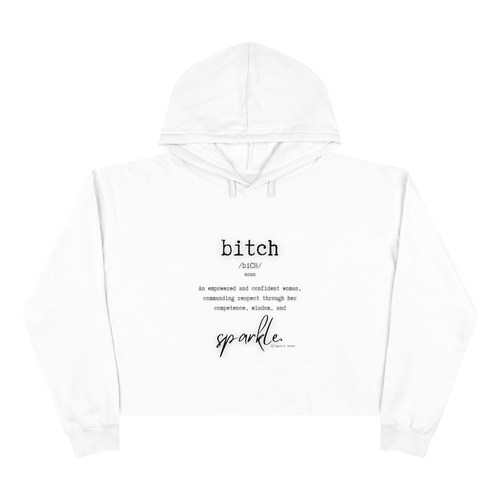 Thumbnail: Bitch Crop Hoodie