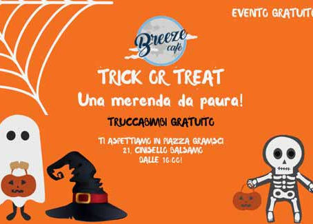 Halloween 2018: una merenda da paura al Breeze Cafè di Cinisello Balsamo