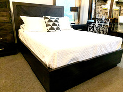 Herringbone Platform bed