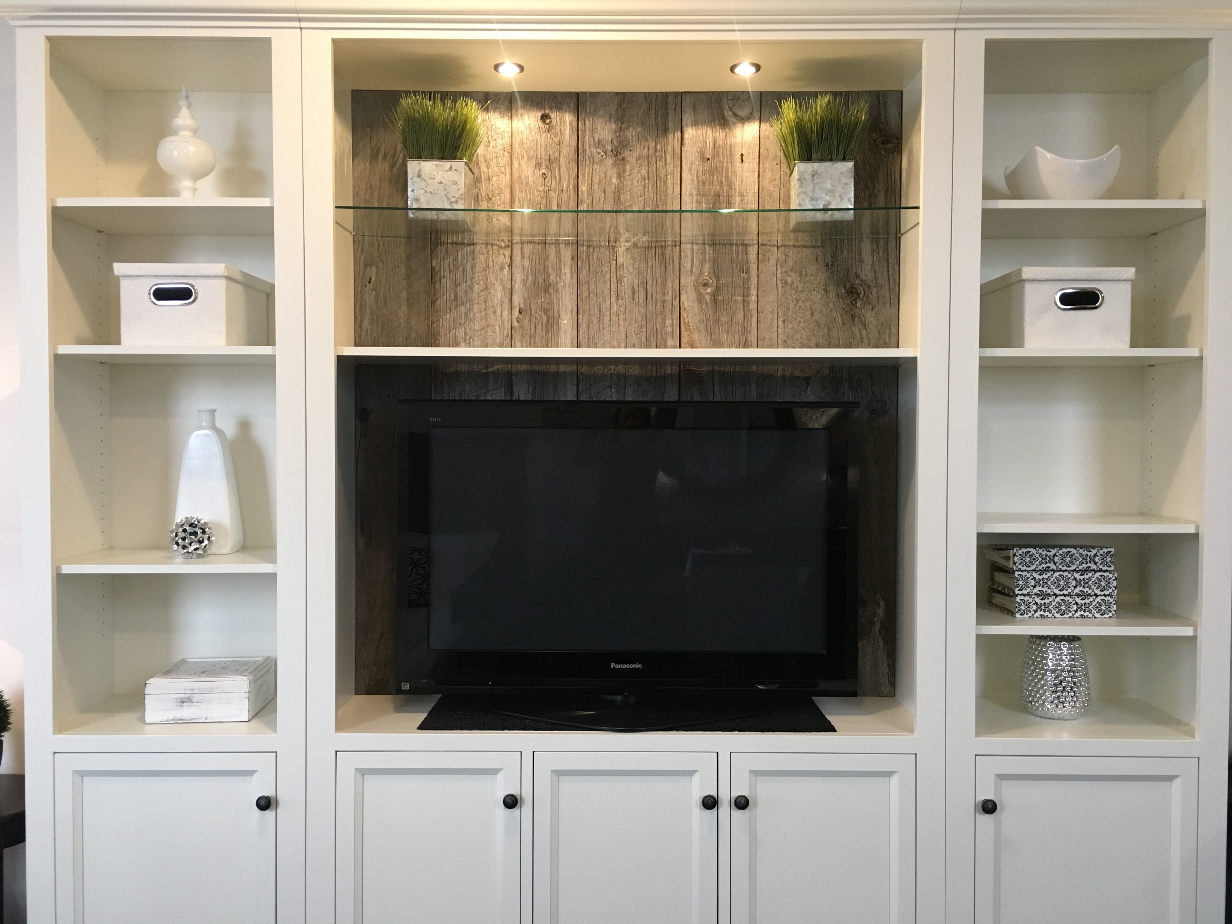 Toronto Bookcases W/ Barn Board