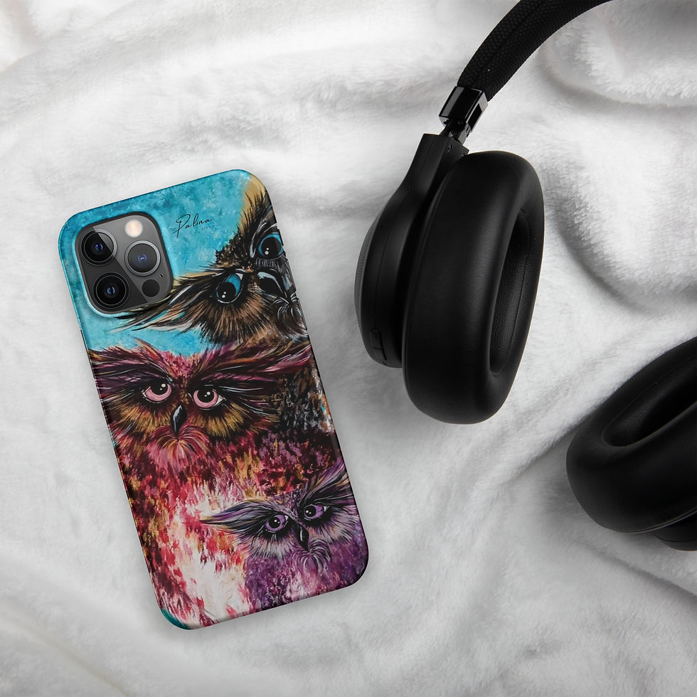 Thumbnail: Snap case for iPhone® "Wisdom's Fam"