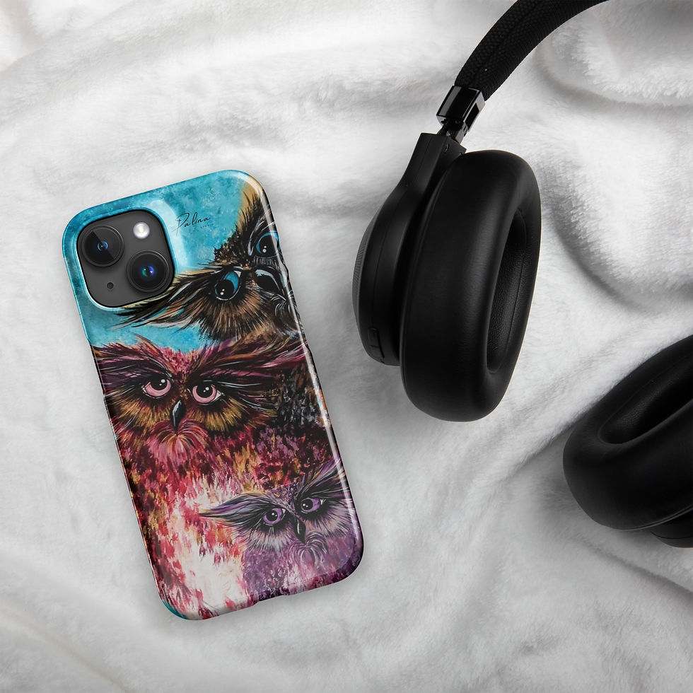 Thumbnail: Snap case for iPhone® "Wisdom's Fam"