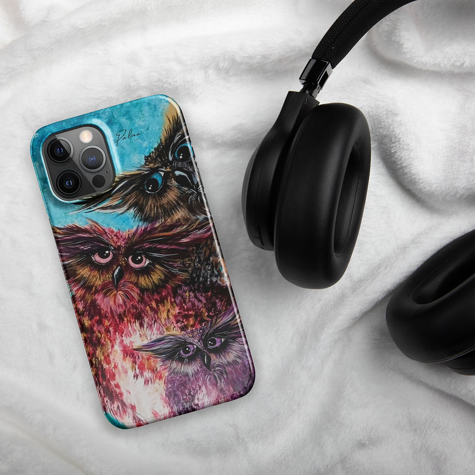 Thumbnail: Snap case for iPhone® "Wisdom's Fam"