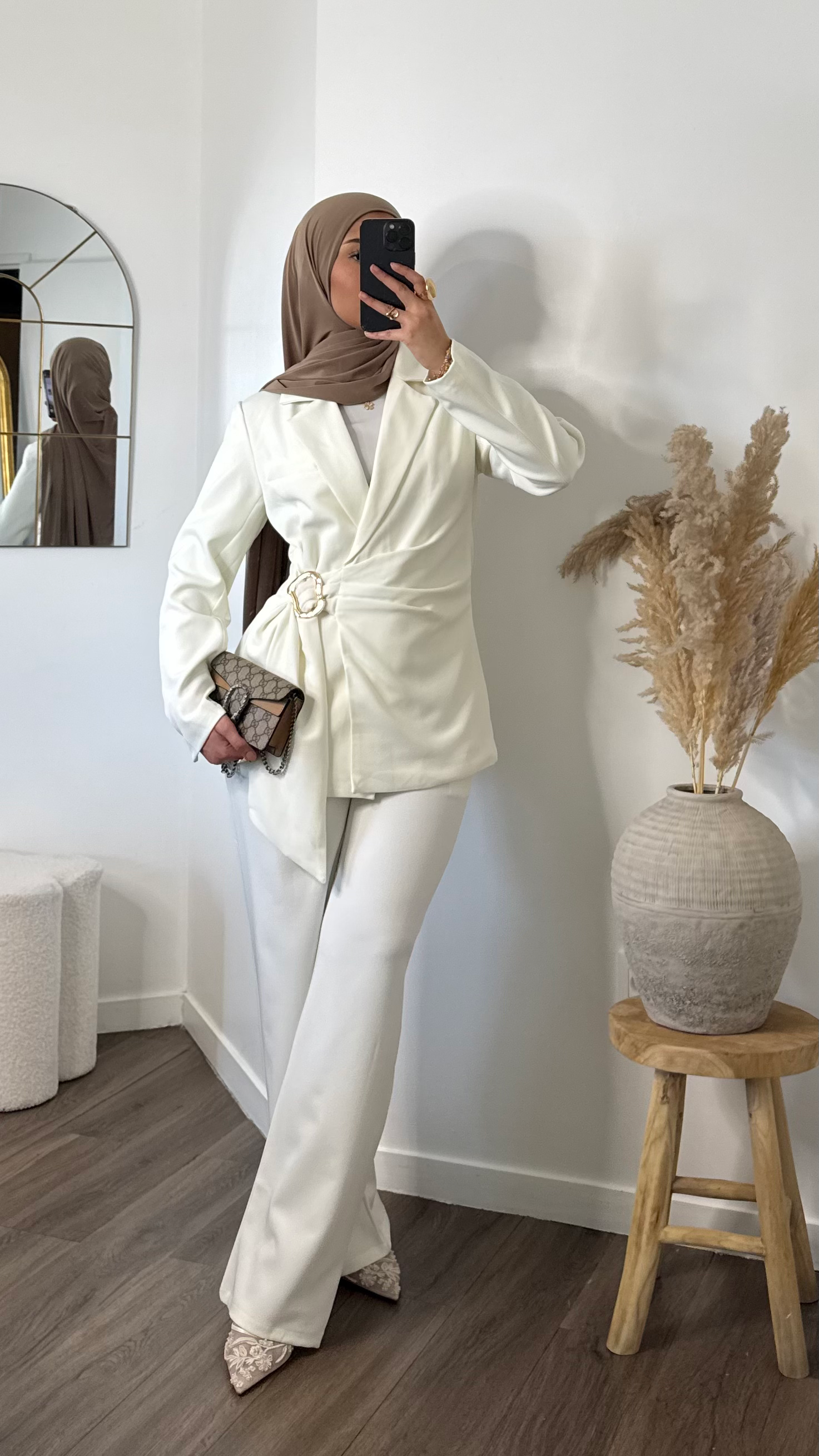 Ensemble Marie - blanc cassé -