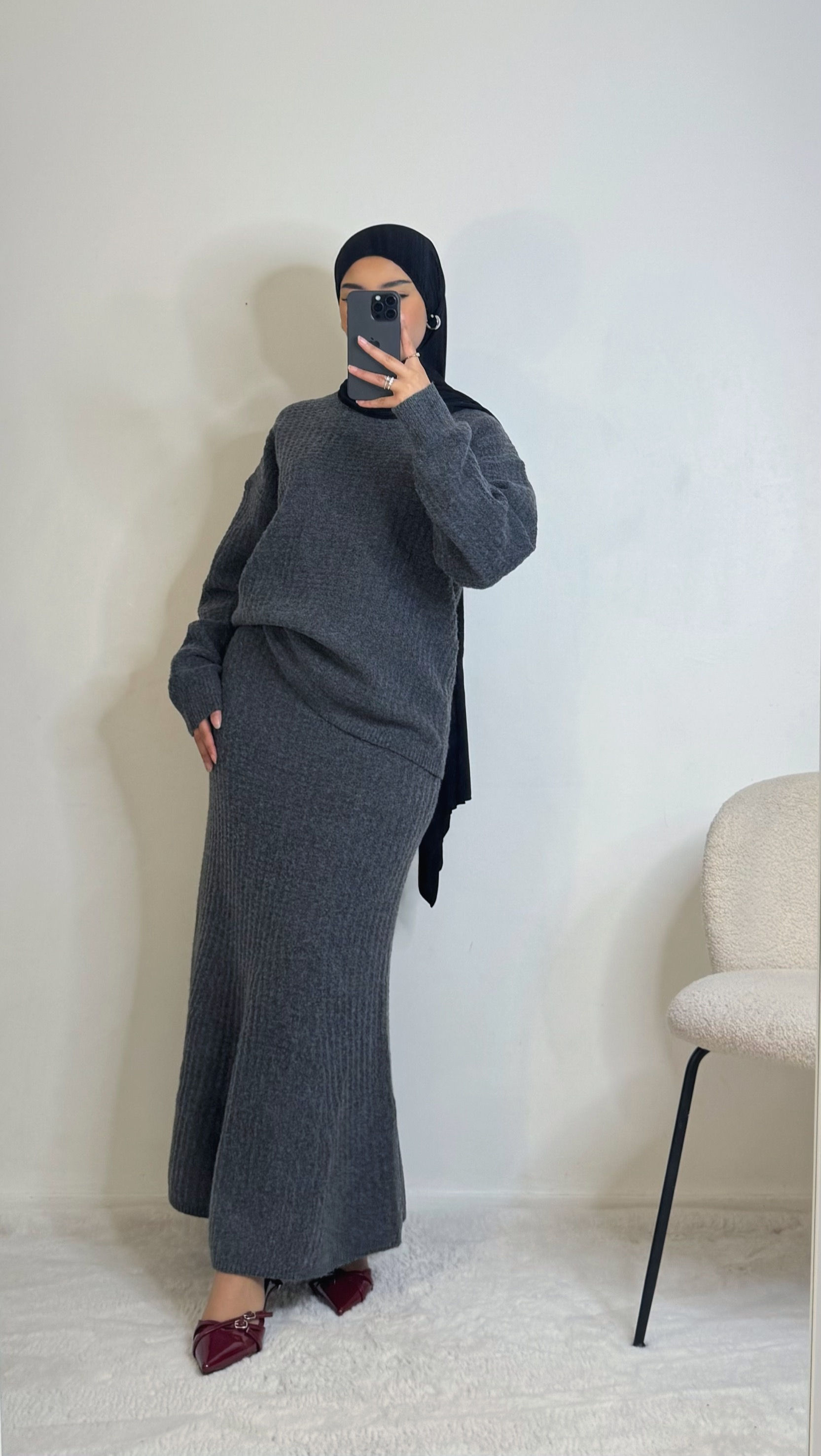 Set Ajira - gris foncé -