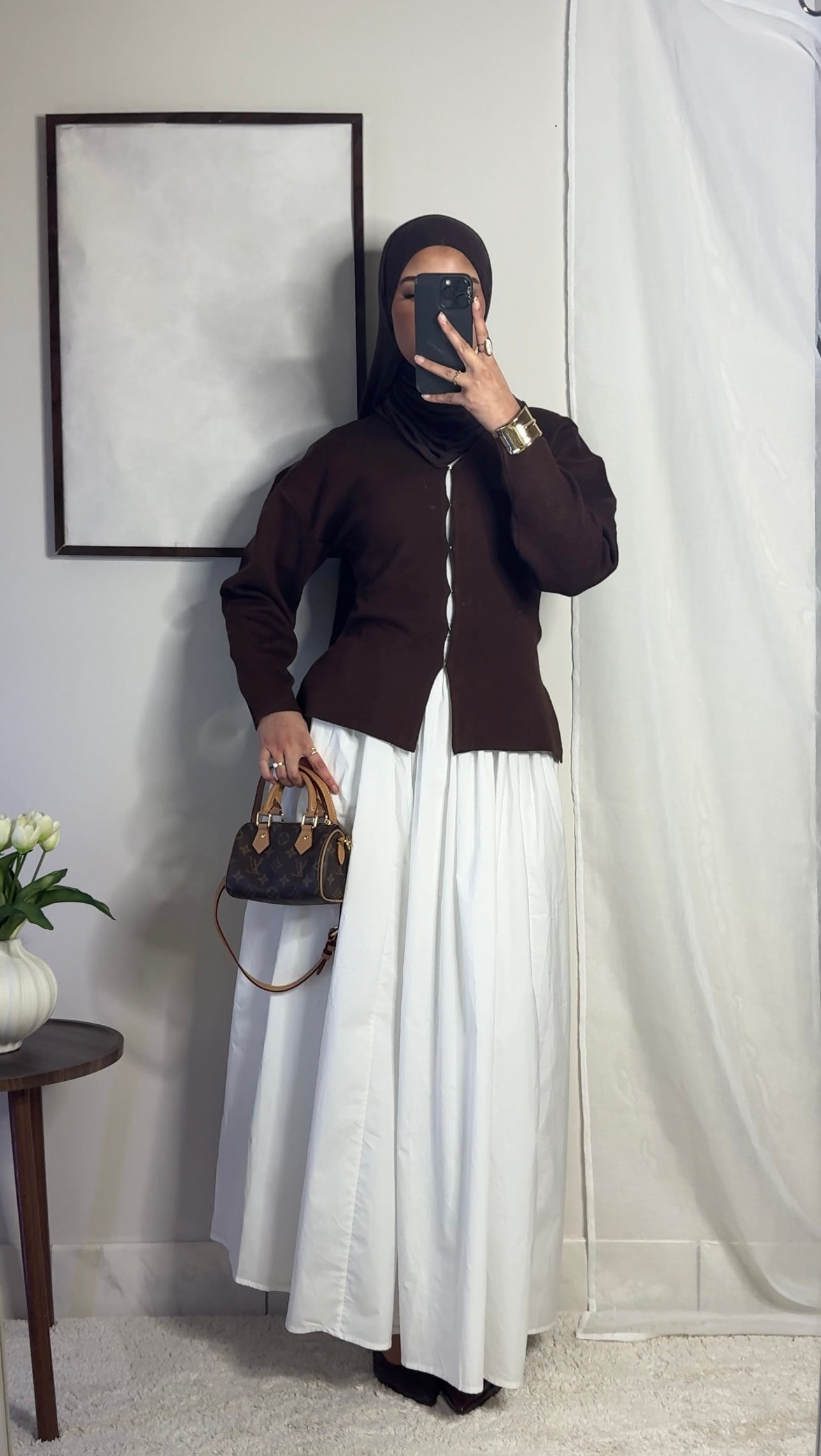 Cardigan cintré - café - 