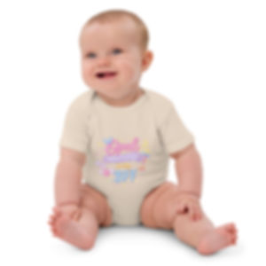 Organic cotton baby bodysuit