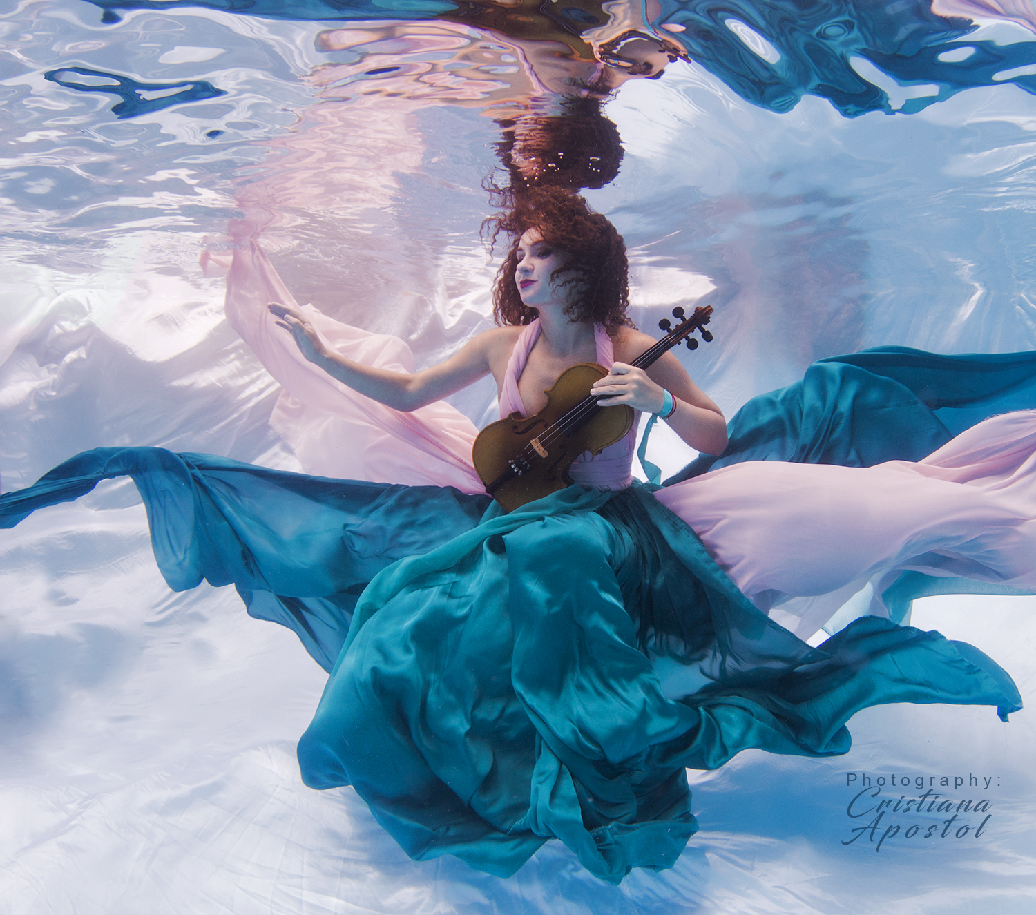 Naiads · XIII — underwater concept photograph by Cristiana Apostol