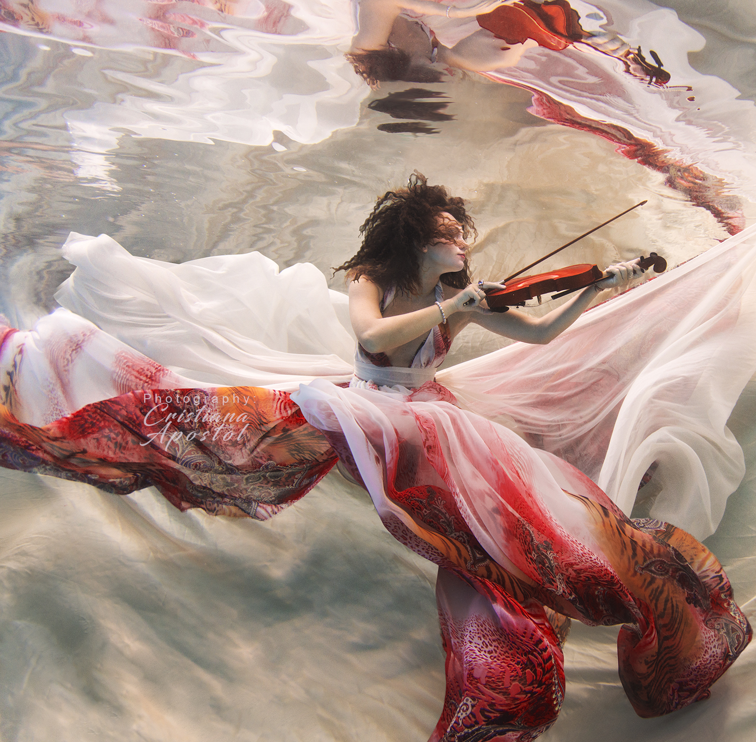 Naiads · XX — underwater concept photograph by Cristiana Apostol