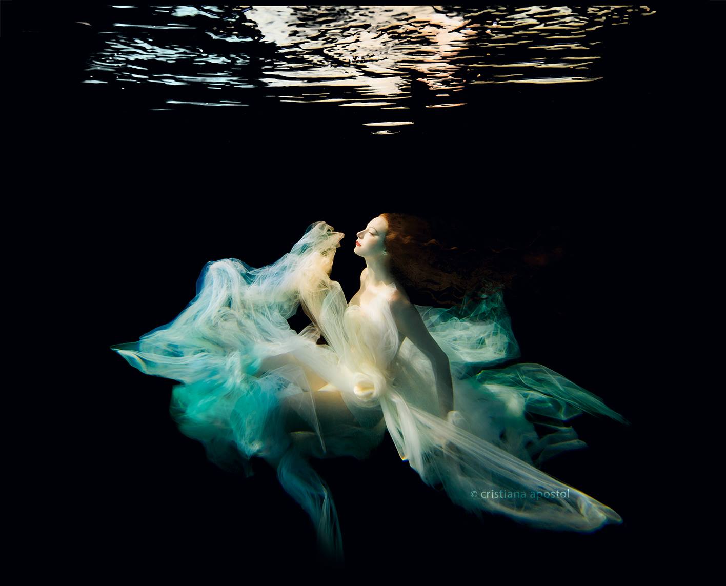 Ephemeral · II — underwater concept photograph by Cristiana Apostol