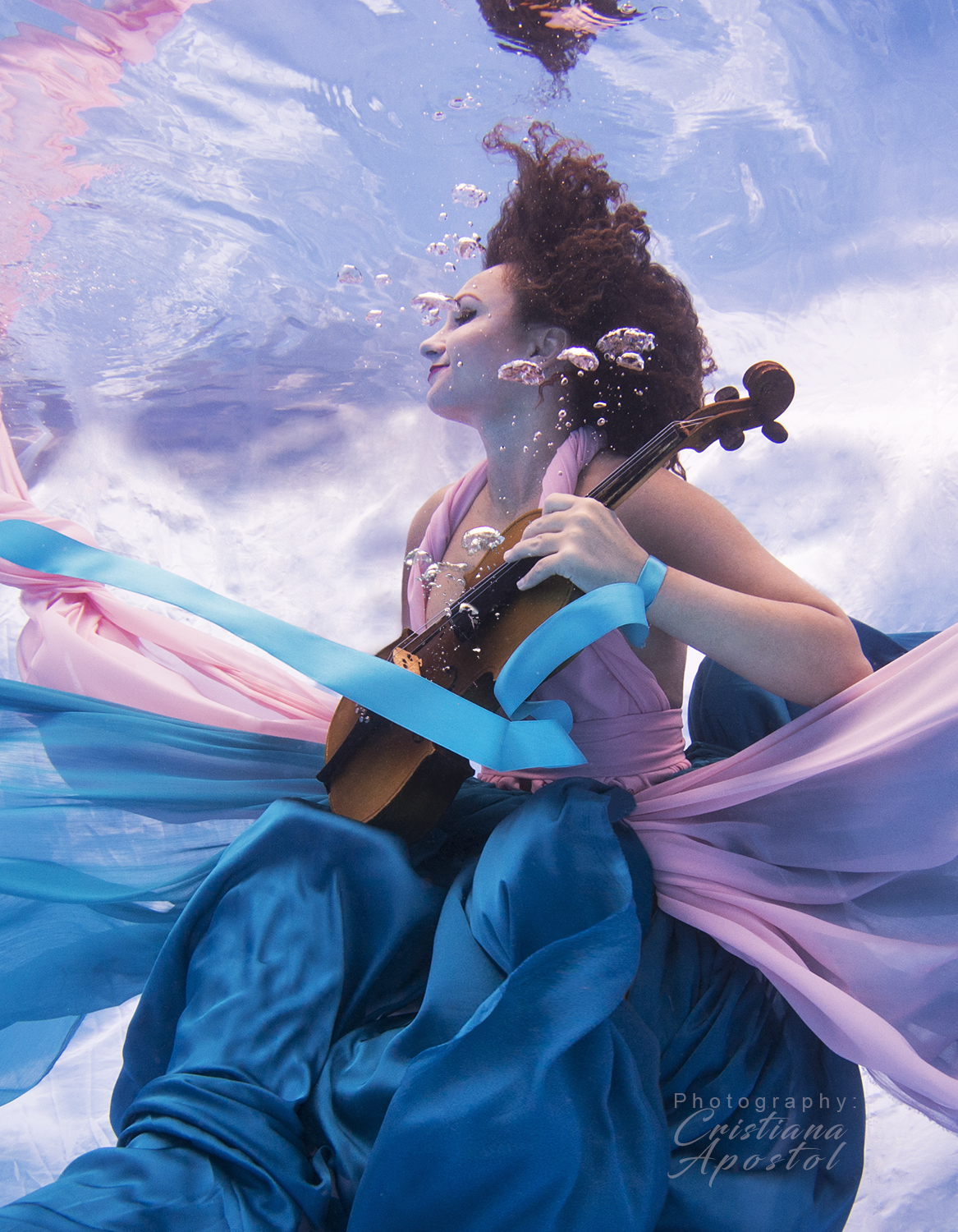 Naiads · XIX — underwater concept photograph by Cristiana Apostol