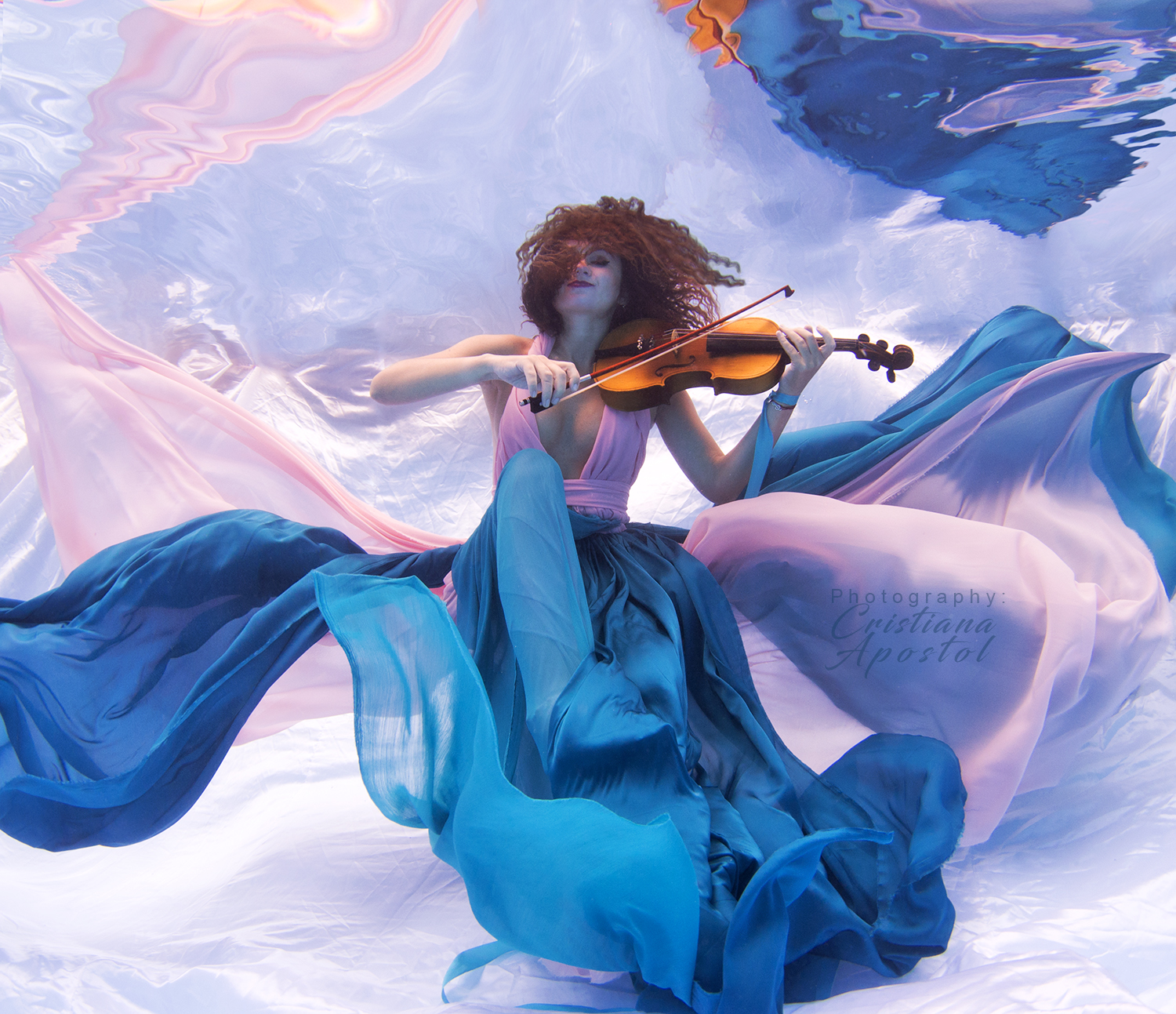 Naiads · XVIII — underwater concept photograph by Cristiana Apostol